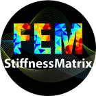 FEM: Stiffness matrix آئیکن