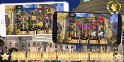 Caesar Slots: Vegas Casino Slot Machine Cartaz