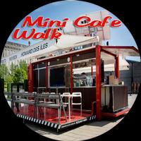 Mini cafe Walk-poster