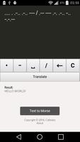 Morse Code Translator 海報