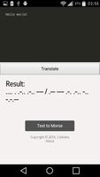 Morse Code Translator تصوير الشاشة 1