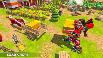 Cow Robot Formation Farming poster