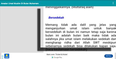 Amalan Umat Muslim Di Bulan Muharram capture d'écran 3