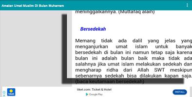 Amalan Umat Muslim Di Bulan Muharram ภาพหน้าจอ 3