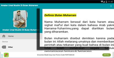 Amalan Umat Muslim Di Bulan Muharram ภาพหน้าจอ 1