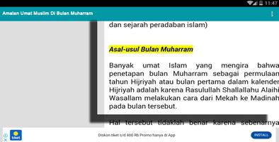 Amalan Umat Muslim Di Bulan Muharram ภาพหน้าจอ 2