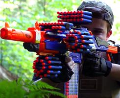 Toy Gun Nerf War Videos plakat