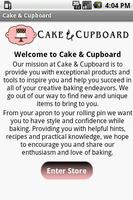 Cake And Cupboard Poster