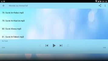 Al Qur'an Mp3 Juz Amma capture d'écran 2