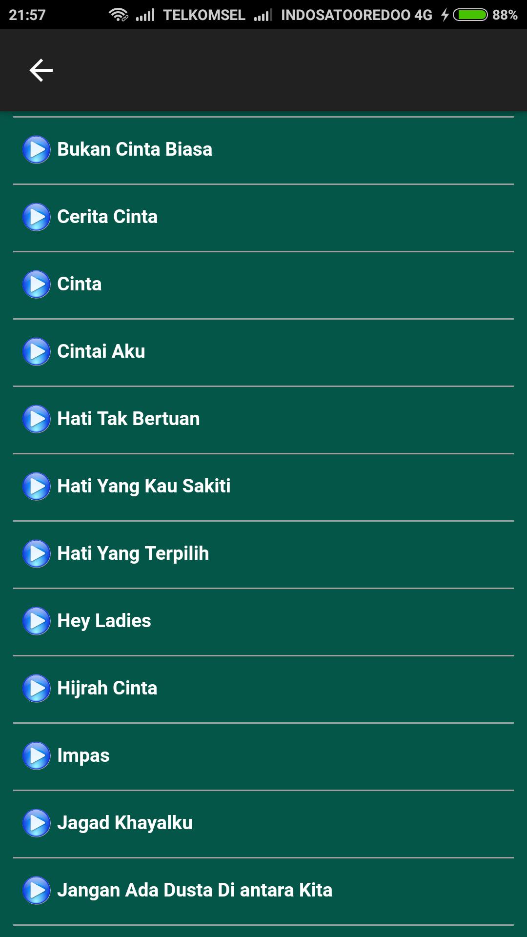 Lagu Rossa Populer For Android Apk Download