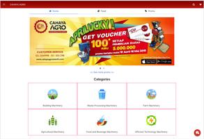 Cahaya Agro - Ecommerce Mesin Teknologi Tepat Guna スクリーンショット 1