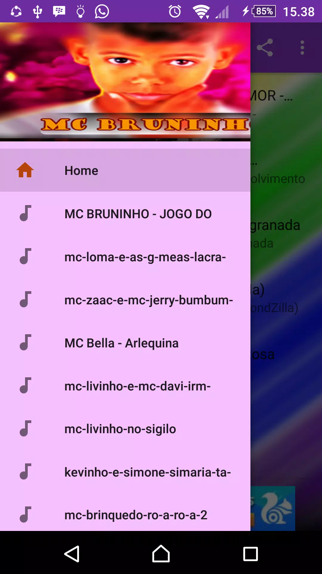 Jogo Do Amor - MC BRUNINHO musica + letras Apk Download for