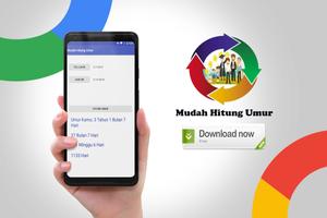 Mudah hitung Umur تصوير الشاشة 1