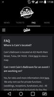Cain’s Ballroom Tulsa capture d'écran 2