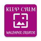 Keep Calm Wallpaper Creator icône