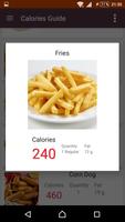 Calories Guide capture d'écran 2