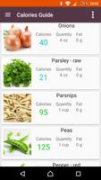 Calories Guide capture d'écran 3