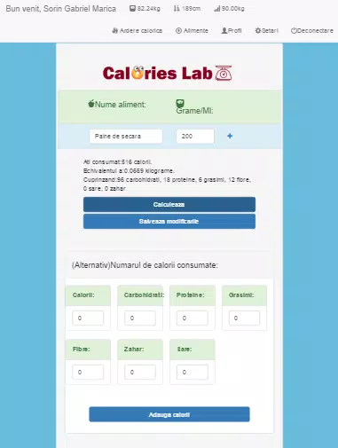 CaloriesLab-Calculator caloric APK للاندرويد تنزيل
