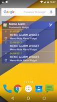 Memo Notes Alarm capture d'écran 1