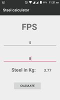 برنامه‌نما Steel Calculator pro عکس از صفحه