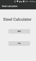 پوستر Steel Calculator pro