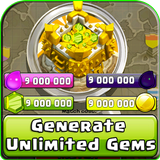 Cheats and Gems for COC prank icon