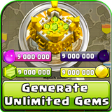 Cheats and Gems for COC prank biểu tượng