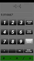 Calculator For Fractions Affiche