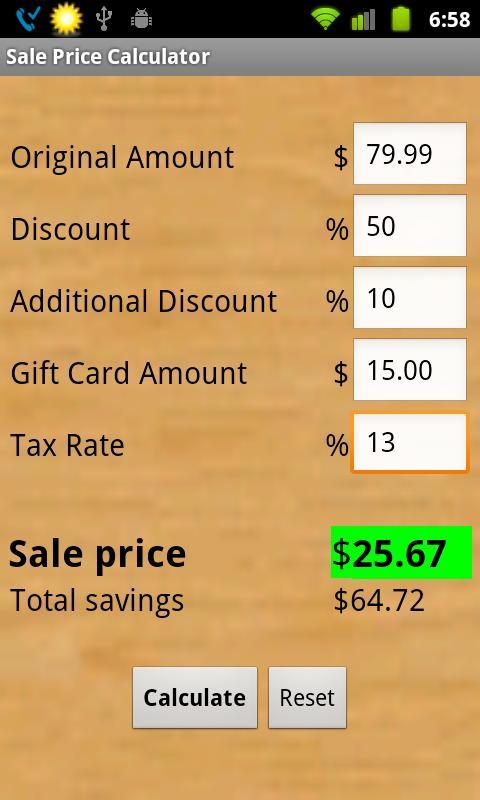 sale price calculator apk download free shopping app for android