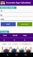 Age Calculator HD capture d'écran 2