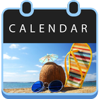 Calendar Widget Mixer Photo icône