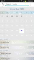 Fun Days Calendar capture d'écran 1