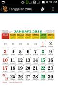 2016 Kalender Jawa Hijriyah ảnh chụp màn hình 3