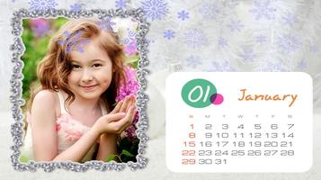 Calendar Photo Frame Pro capture d'écran 1
