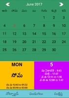 Telugu Calendar Plakat