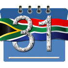 South Africa Calendar 2024 icône