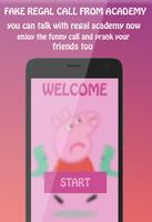 Free Call form Pepa Pig fake Affiche