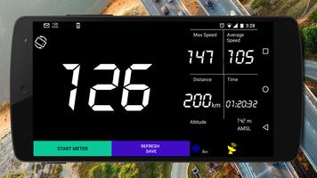 برنامه‌نما GPS Speedometer Trip Meter PRO عکس از صفحه
