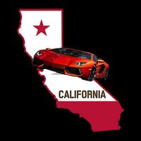 Free California (CA) DMV Drive License Test 2017 plakat