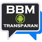 New BBM Transparan 5.2 icône