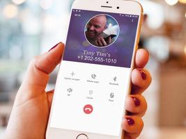 Tiny Tim Prank Call App - Real Life Voice poster