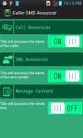 Caller & SMS Anouncer 스크린샷 1