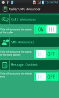 Caller & SMS Anouncer 스크린샷 2