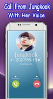 Fake Call From Bts Jungkook - Real Life Voice screenshot 2