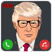 Call from donaald trunp icon
