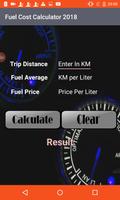 Fuel Cost Calculator 2018 capture d'écran 1