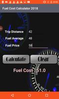 Fuel Cost Calculator 2018 capture d'écran 2