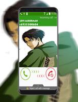 Tải xuống APK Fake Call From Levi AOT cho Android