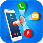 Anunciante de nombre de llamada - Altavoz y SMS icono