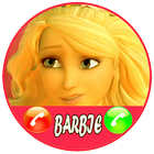 Fake Call From Barbie Princess Sweet icône